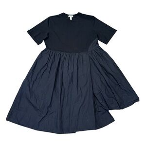 COS Black Asymmetrical Dress